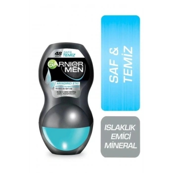 Garnier Men Saf Ve Temiz Arındırıcı Etki Roll-on 50 ml