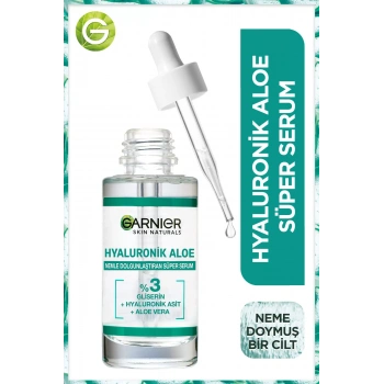Garnier Hyaluronik Aloe Vera Nemle Dolgunlaştıran Süper Serum 30 ml