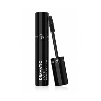 Golden Rose Uzun Süre Kalıcı Siyah Maskara - Dramatic Lashes Night Black Maskara