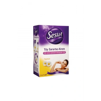 Sesu Tüy Sarartıcı Krem 35 gr + 18 gr