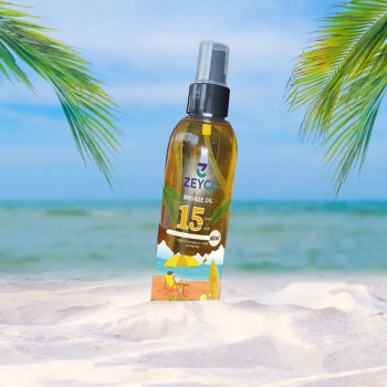 Zeyce Zeytinyağlı Koruyucu Ve Bronzlaştırıcı Güneş Yağı 200 ml, spf 15