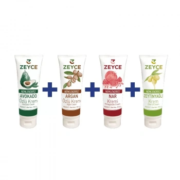 Zeyce Krem Seti - Avokado Argan Nar Zeytinyağlı