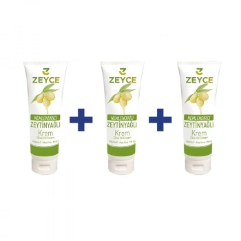 Zeyce Zeytinyağlı Nemlendici Krem 250 ml / 3 Adet