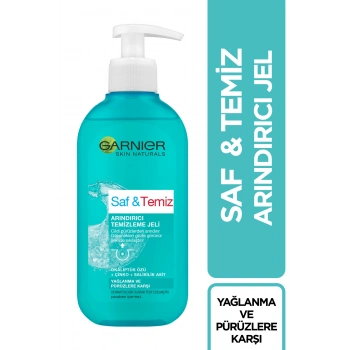 Garnier Saf & Temiz Yağlanma Ve Pürüzlere Karşı Temizleme Jeli 200 ml