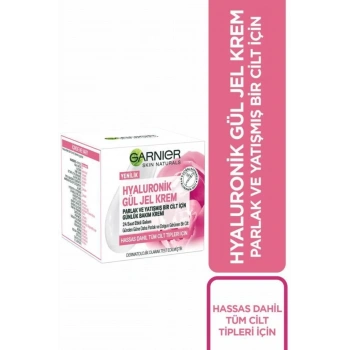 Garnier Hyaluronik Gül Jel - Krem - Parlak Ve Yatışmış Bir Cilt İçin Günlük Bakım Kremi
