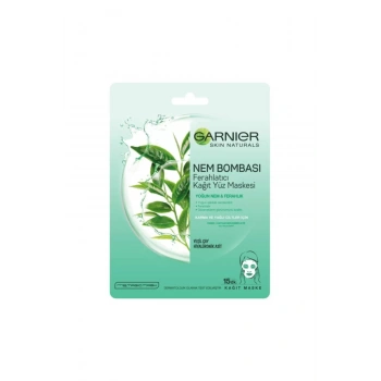 Garnier Nem Bombası Ferahlatıcı Kağıt Yüz Maskesi