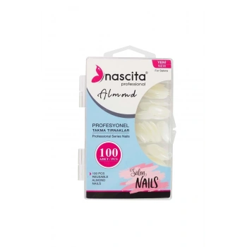nascita 100lü Kutulu Almond Takma Tırnak - 166
