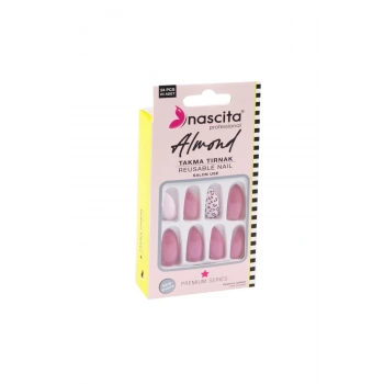 Nascita 24lü Almond Renkli Takma Tırnak - 149