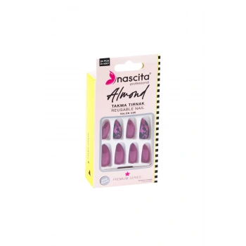 Nascita 24lü Almond Renkli Takma Tırnak - 150