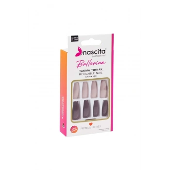 nascita 24lü Ballerina Renkli Takma Tırnak - 155