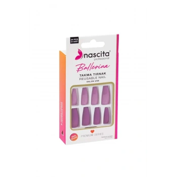 nascita 24lü Ballerina Renkli Takma Tırnak - 157