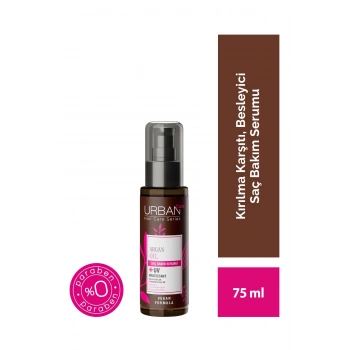 Urban Care Argan Yağı Kolay Kırılan Yıpranmış Saçlara Özel Saç Bakım Serumu - Vegan - 75 ml