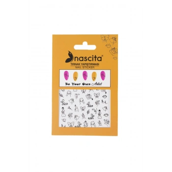 nascita Art Line Tırnak Stickerı - 02