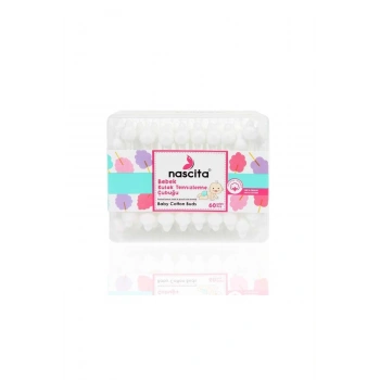Nascita. Bebek Kulak Temizleme Çubuğu 60lı