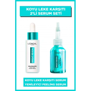 Loreal Paris Bright Reveal Koyu Leke Karşıtı Serum Seti