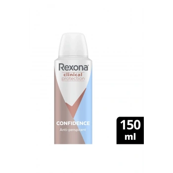 Rexona Clinical Protection Kadın Sprey Deodorant Confidence 96 Saat Koruma 150 ml