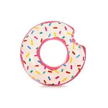 intex Çocuk Tutunmalı Renkli Donut Tube Havuz Simidi 107 cm