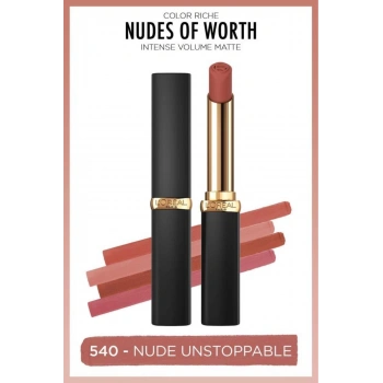 Loreal Paris Color Riche Intense Volume Matte Ruj - 540 Nude Unstoppable