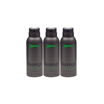 Slazenger Deodorant Active Sport Yeşil 150 ml / 3 Adet
