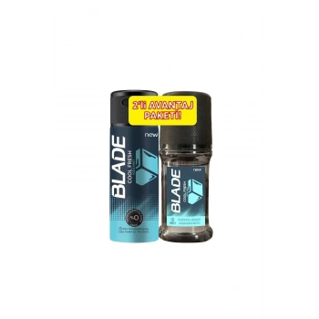 Blade Deodorant Cool Fresh 150 ml + Roll On 50 ml