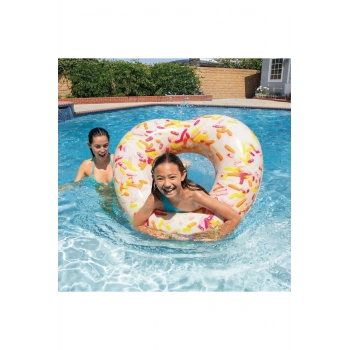 intex Donut Kalp Şeklinde Şişirilmiş Simit 104 cm