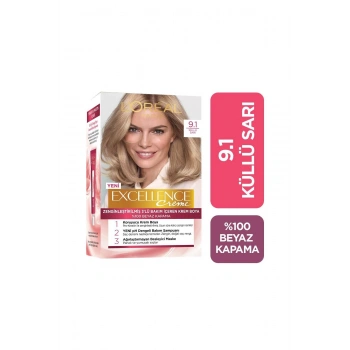 Loreal Paris Excellence Imedia Excel 9.1 Saç Boyama Seti Sarı Küllü