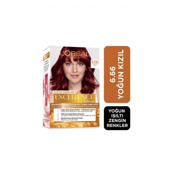 Loreal Paris Excellence Intense 6.66 Yoğun Kızıl