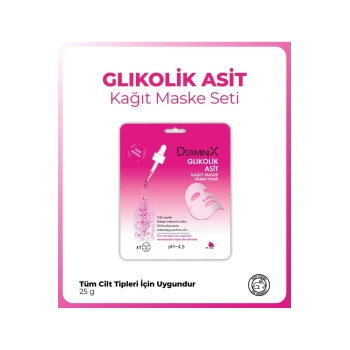 Derminix Glikolik Asit Kağıt Maske