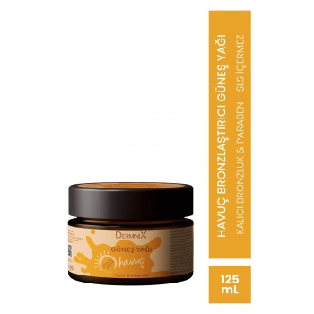 Derminix Havuç Bronzlaştırıcı Güneş Yağı