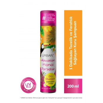 Urban Care Hawaiian Monoi Paradise Kuru Şampuan - Vegan - 200 ml