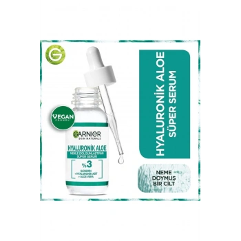Hyaluronik Aloe Nemle Dolgunlaştıran Süper Serum