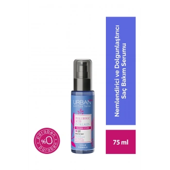 Urban Care Hyaluronik Asit & Kolajen Kuru ve Cansız Saçlara Özel Saç Bakım Serumu - UV Koruma - 75 ml