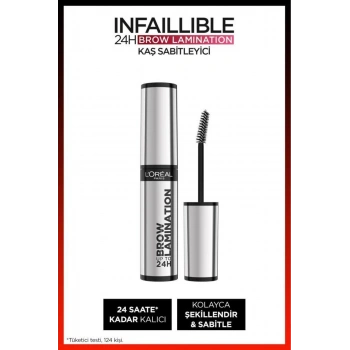 Infaillible 24H Brow Lamination Şeffaf Kaş Sabitleyici