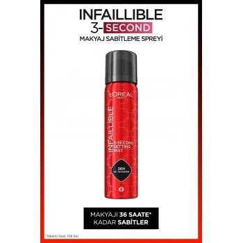 Infaillible 3-Second Makyaj Sabitleme Spreyi – Setting Spray
