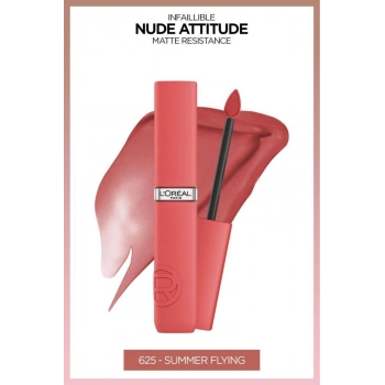 Loreal Paris Infaillible Matte Resistance Likit Mat Ruj - 625 Summer Flying
