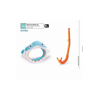 intex 55944 Shark Fun Maske Set 3+yaş