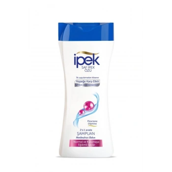 İpek Kepeğe Karşı Etkili 2si 1 Arada Normal Ve Kurumaya Eğilimli Saçlar İçin Şampuan