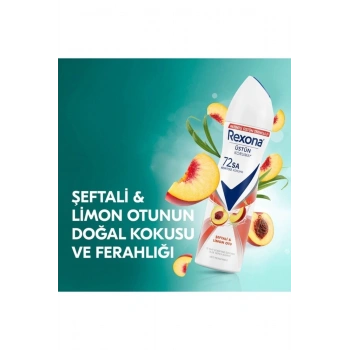 Rexona Kadın Deodorant Şeftali & Limon Otu 72 Saat Kesintisiz Üstün Koruma 150 ml