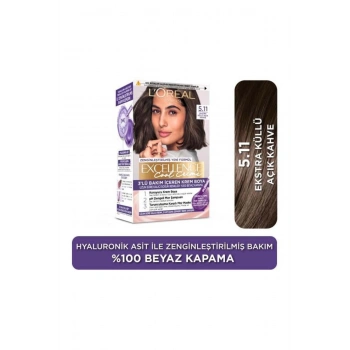 Loreal Paris Excellence Cool Creme 5.11 Ekstra Küllü Açık Kahve Saç Boyası