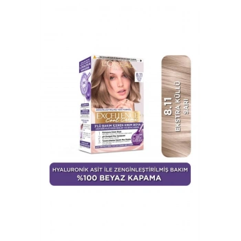 Loreal Paris Excellence Cool Creme 8.11 Ekstra Küllü Sarı Saç Boyası