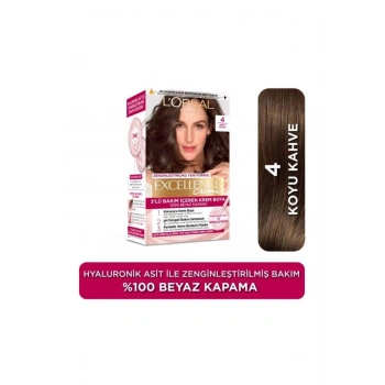 Loreal Paris Excellence Creme 4 Koyu Kahve Saç Boyası