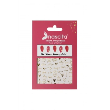 nascita Love Tırnak Stickerı - 07