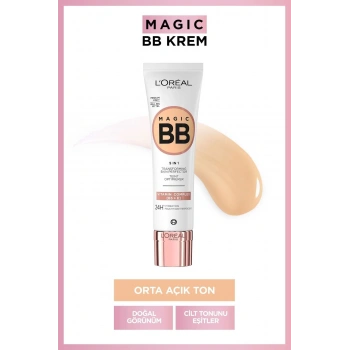 Loreal Paris Magic BB Renkli Nemlendirici Krem - Medium Light