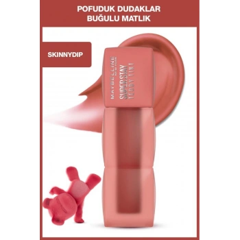 Maybelline Super Stay Teddy Tint Uzun Süre Kalkıcı Likit Mat Tint 15 Skinny Dip
