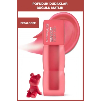 Maybelline Super Stay Teddy Tint Uzun Süre Kalkıcı Likit Mat Tint 40 Petalcore