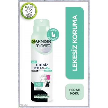 Garnier Mineral Lekesiz Koruma Ferah Koku Sprey Deodorant
