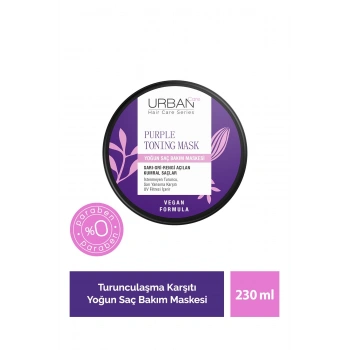 Urban Care Mor Turunculaşma Karşıtı Yoğun Saç Bakım Maskesi - Vegan - 230 ml