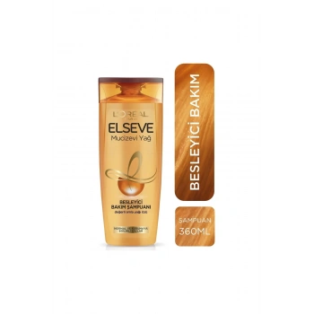 Elseve Mucizevi Yağ Besleyici Bakım Şampuanı 360 ml