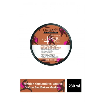 Urban Care No.4 Bond Plex Restore Repair Yıpranma Karşıtı Yoğun Onarım Maskesi - Vegan - 230 ml