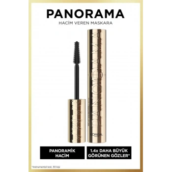 Loreal Paris Panorama Hacim Veren Maskara Siyah